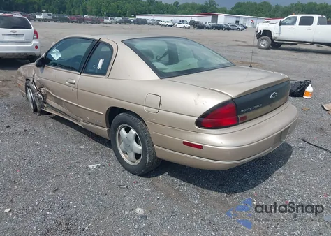 1999 Chevrolet Monte Carlo Ls from USA, damaged, VIN 2G1WW12M2X9163157